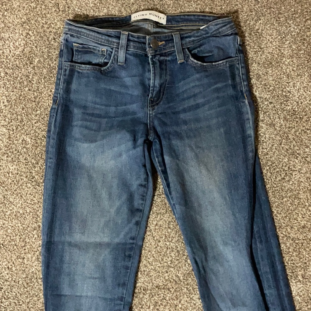 Flying monkey skinny jeans. Stretchy !
